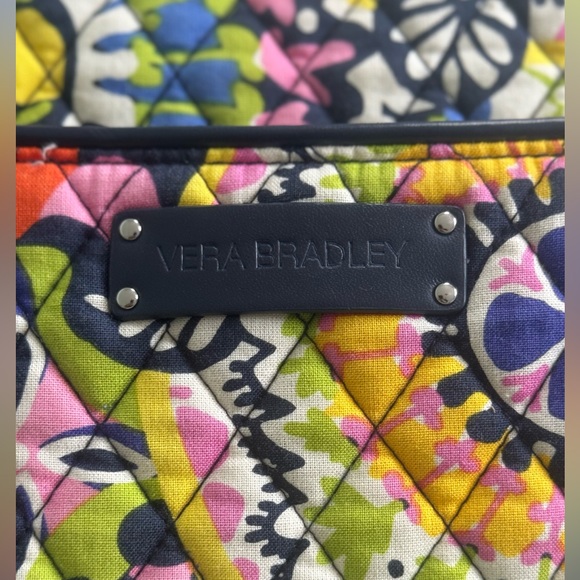 Colorful Large Vera Bradley Tote EUC - Picture 3 of 7